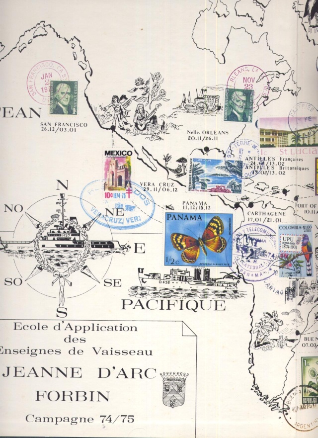 Ultime croisière de la vieille Jeanne d'Arc 1963-1964 Jeanne12