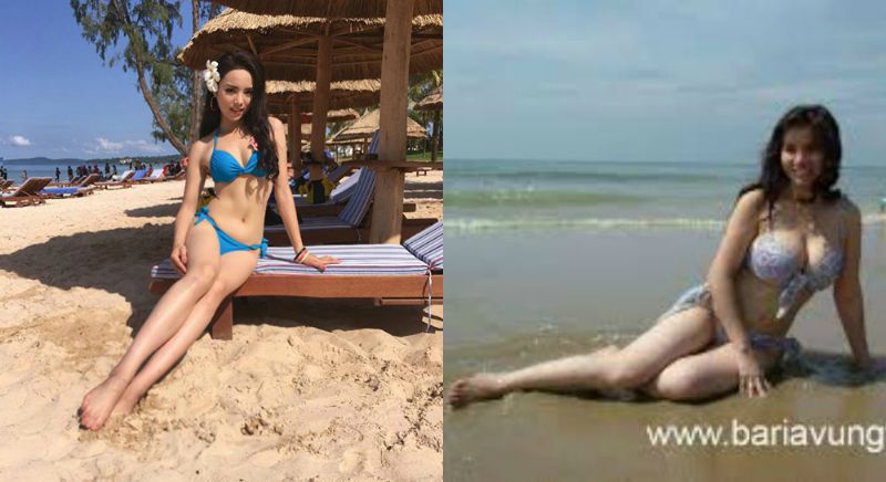 Đặt body của Miss Vietnam 2014 và First Mrs World lên bàn cân Picmon10