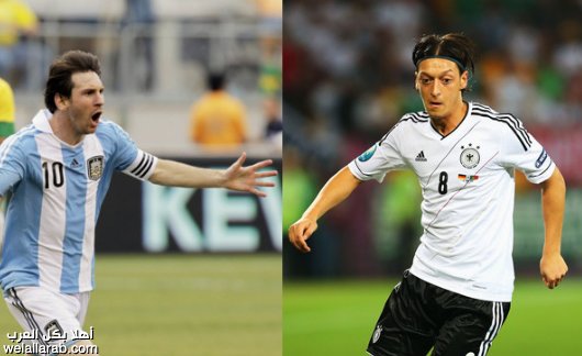 ألمانيا والأرجنتين مواجهة من نار سهرة اليوم Messio10
