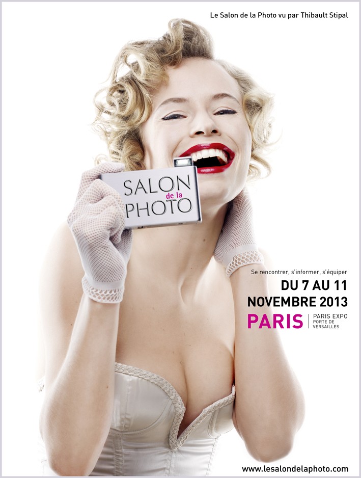 Affiche officielle du Salon de la Photo 2013 par Thibault Stipal