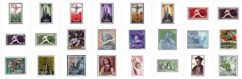 REGALO sellos España en nuevo 1960/80 Faltas11